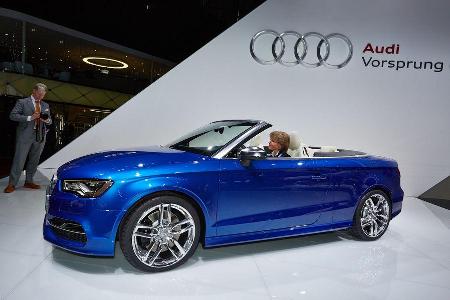 Audi S3 Cabrio, Genfer Autosalon, Messe, 2014, Genfer Autosalon, Messe, 2014