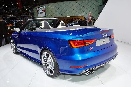 Audi S3 Cabrio, Genfer Autosalon, Messe, 2014, Genfer Autosalon, Messe, 2014