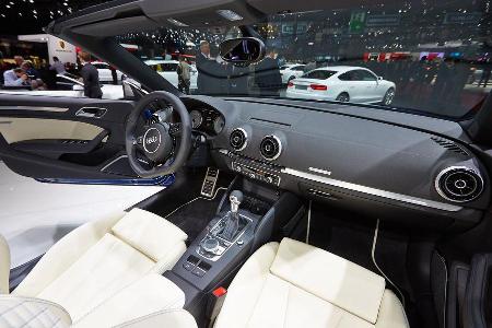 Audi S3 Cabrio, Genfer Autosalon, Messe, 2014, Genfer Autosalon, Messe, 2014