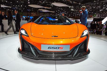 McLaren 650S Spider, Genfer Autosalon, Messe, 2014