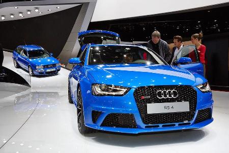 Audi RS4 Avant Nogaro, Genfer Autosalon, Messe, 2014