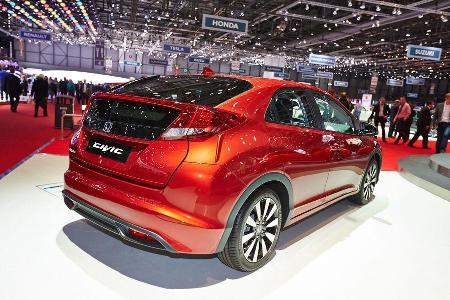 Honda Civic, Genfer Autosalon, Messe, 2014