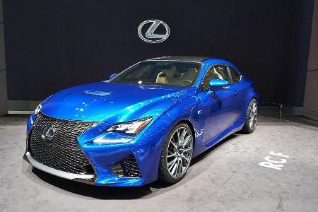 Lexus RC F, Genfer Autosalon, Messe 2014