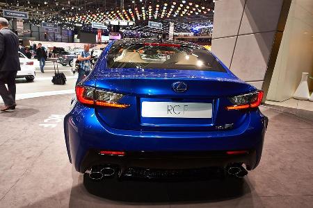 Lexus RC F, Genfer Autosalon, Messe 2014