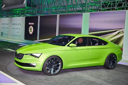 Skoda Vision C, Genfer Autosalon, Messe 2014