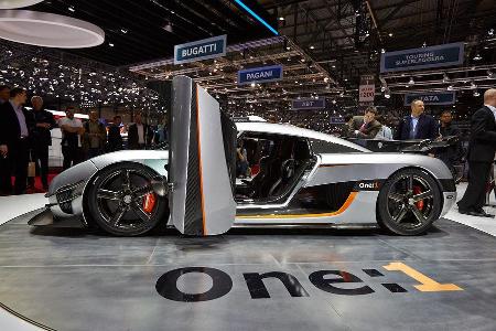 Koenigsegg One:1, Genfer Autosalon, Messe, 2014