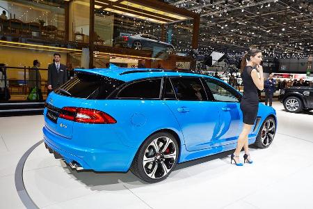 Jaguar XFR-S Sportbrake, Genfer Autosalon, Messe, 2014, Genfer Autosalon, Messe, 2014