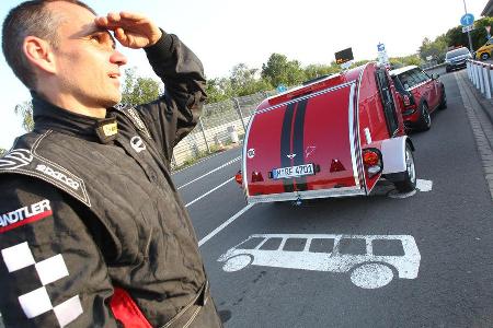 Mini Clubmann Cooper SD mit Cowley, Heckansicht