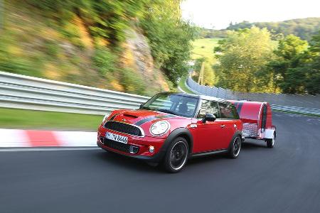 Mini Clubmann Cooper SD mit Cowley, Frontansicht