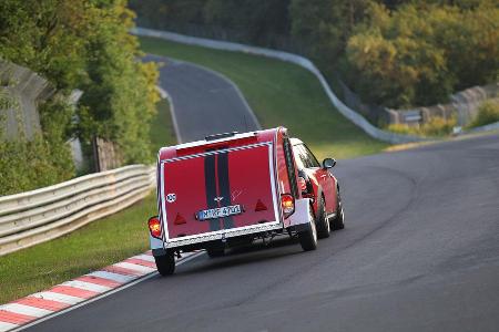 Mini Clubmann Cooper SD mit Cowley, Heckansicht