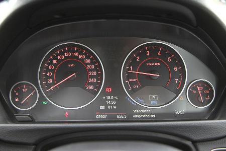 BMW Dreier Touring, Rundinstrumente, Tacho