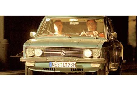 Anders als jeder VW und doch ein VW. Ingo Menker und Nadine Kammann fuhren im türkisen K70 L von 1973.