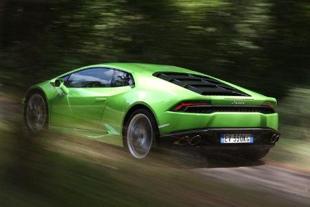 Lamborghini Huracán LP 610-4, Heckansicht