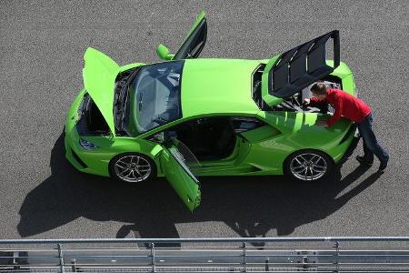 Lamborghini Huracán LP 610-4, Türen, Draufsicht