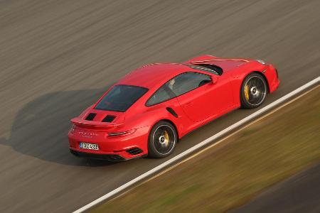 Porsche 911 Turbo S, Draufsicht