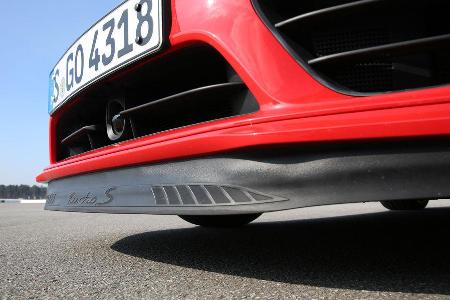 Porsche 911 Turbo S, Frontschrtze