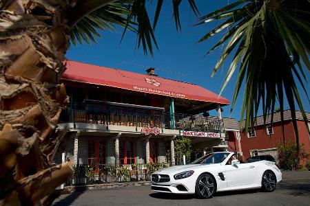 Mercedes SL 400, Seitenansicht