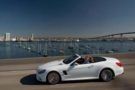 Mercedes SL 400, Seitenansicht