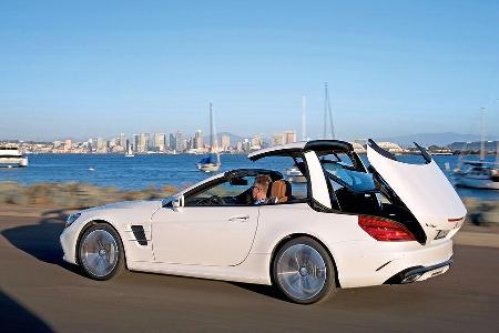 Mercedes SL 400, Verdeck schliet