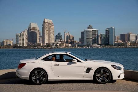 Mercedes SL 400, Seitenansicht