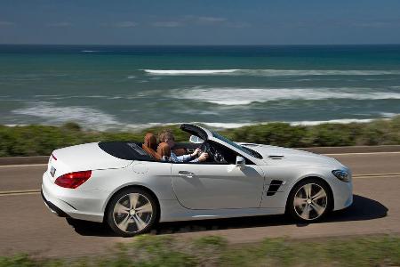 Mercedes SL 400, Seitenansicht