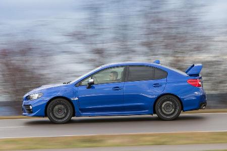 Subaru WRX STi, Seitenansicht