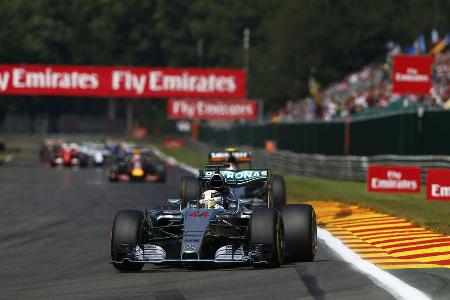 Lewis Hamilton - Mercedes - GP Belgien 2015 - Spa Francorchamps