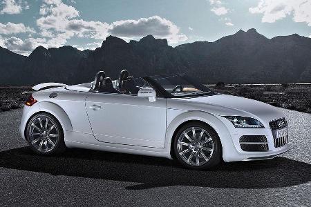 Mit dem TT Clubsport Quattro präsentiert Audi eine offene Fahrmaschine mit über 300 PS.