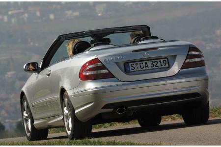 Der Testwagen hat AMG-Styling, aber man bekommt dieses schöne Auto natürlich auch ohne. Sehr angenehm: Man braucht kein Wind...