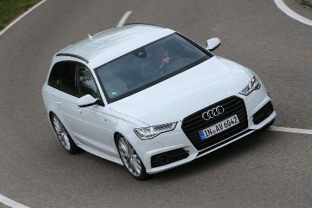 Audi A6 Avant 2.0 TFSI, Draufsicht