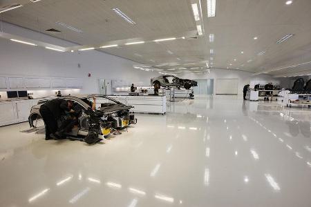 Aston Martin One-77, Werk in Gaydon