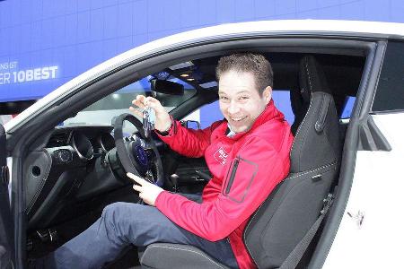 Sitzprobe Ford Mustang GT350 Jochen Knecht