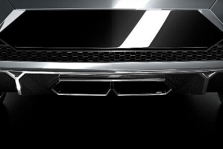 Ein Diffusor sorgt für Abtrieb.