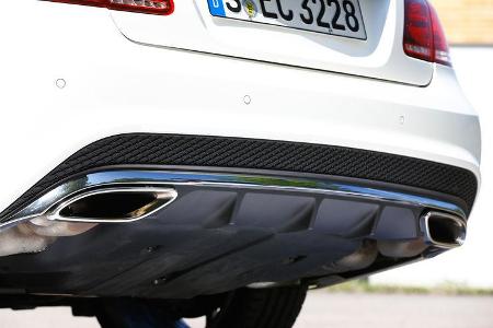 Mercedes E 500 Cabriolet, Endrohr, Auspuff