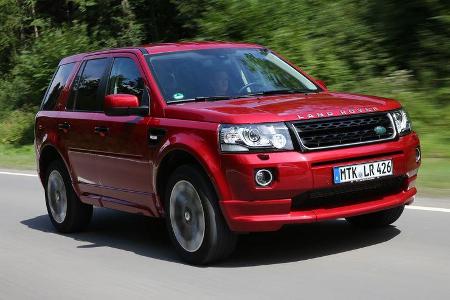 Land Rover Freelander SD4, Frontansicht