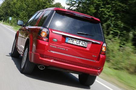 Land Rover Freelander SD4, Heckansicht