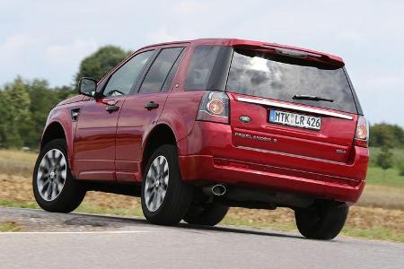 Land Rover Freelander SD4, Heckansicht