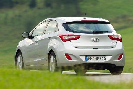 Hyundai i30 1.6, Heckansicht