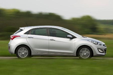 Hyundai i30 1.6, Seitenansicht