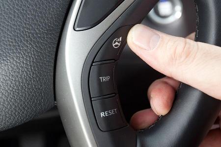 Hyundai i30 1.6, Bedienelemente