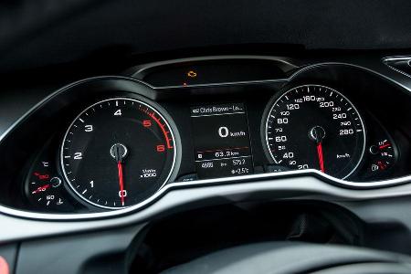 Audi A4 2.0 TDI, Rundinstrumente