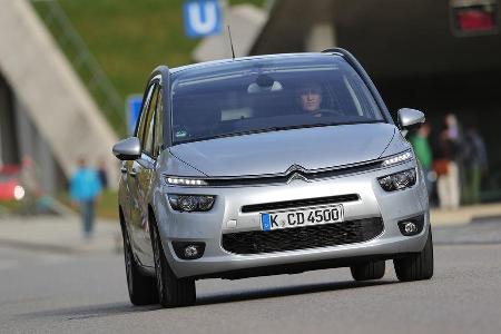 Citron Grand C4 Picasso BlueHDi 150, Frontansicht