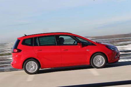 Opel Zafira Tourer 1.6 CDTI, Seitenansicht