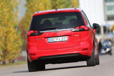 Opel Zafira Tourer 1.6 CDTI, Heckansicht