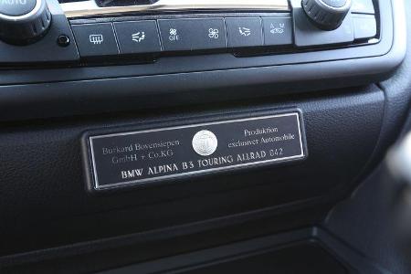 Alpina B3 Biturbo Touring Allrad, Bedienelemente