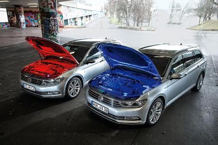 VW Passat 2.0 TDI, VW Passat 2.0 TDI SCR, Motorenvergleich, Motorvarianten