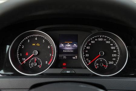 VW Golf 1.4 TSI, Rundinstrumente