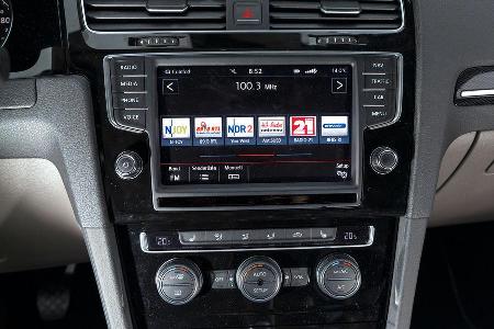 VW Golf 1.4 TSI, Mittelkonsole