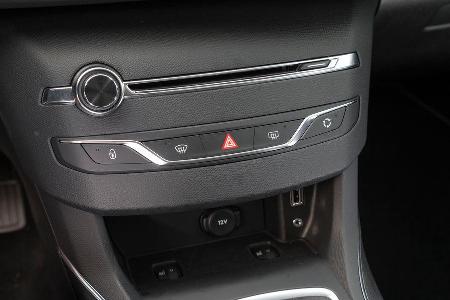 Peugeot 308 125 THP, Mittelkonsole
