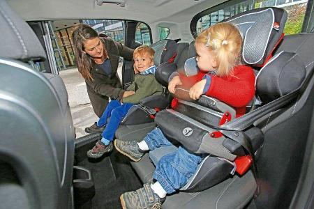 Ford B-Max 1.6 TDCi, Fondsitz, Kindersitz